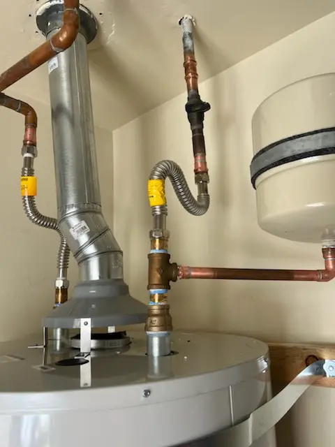 Water heater installation and plumbing repair in West Park